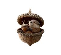 Animal Christmas Decorations 2D Acrylic Ornament Pattern for Christmas Tree Owl Squirrel Ornament Pendant Hedgehog Bunny Bird Xmas Ornaments For The Home