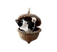 Animal Christmas Decorations 2D Acrylic Ornament Pattern for Christmas Tree Owl Squirrel Ornament Pendant Hedgehog Bunny Bird Xmas Ornaments For The Home