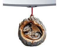 Animal Christmas Ornaments,2D Acrylic Christmas Ornaments Animals | Colorful Pendant Festive Decorations Bags for Holiday Wall Family Car Home Friends Colleagues Tree