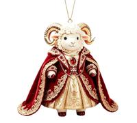 Animal Christmas Ornaments 2D Acrylic Funny Cute Mini Decorative Bag Charm | Animal Pendant Christmas Tree Ornaments for Keychain Handbag Purse Backpack Party Birthday Home Office Wall Window