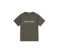Animal Men's 'Classico' Lightweight Breathable Soft Short Sleeve Cotton T-Shirt in Khaki | Size: XS Animal Khaki XS
