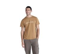 Animal Classico Mens Cotton T-Shirt - Stylish, Lightweight & Breathable Tee in Soft - for Spring Summer Beach, Holiday & Travel Tan L