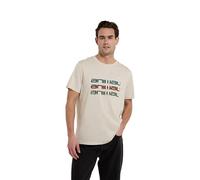 Animal Classico Mens T-Shirt Beige XS