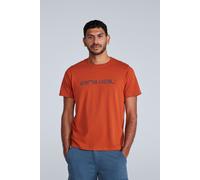 Animal Classico Mens Cotton T-Shirt - Stylish, Lightweight & Breathable Tee in Soft - for Spring Summer Beach, Holiday & Travel Rust XS