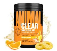 ANIMAL Clear Whey Protein Powder (Pineapple Orange) - Isoclear with 20g Protein & 5g BCAAs for Muscle Building. Protein Shake with no Added Sugar, Low in Fat and with Amino acids - 500g