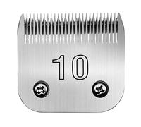 Animal Clippers，4F, 5F, 7F 9#, 10#, 30#, 40#, 50# Pet Dog Hair Trimmer Steel Blade for Most，Compatible for Oster，A5 & 76，Compatible for Wahl，(Size 10-1.5mm)