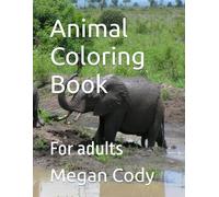 Animal Coloring Book: For adults