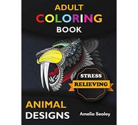Animal Coloring Book for Adults: Mandala Animals Coloring Book for Adult Relaxation