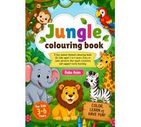 Animal Coloring Book for Kids Ages 3-6: Fun and Easy Coloring Pages Featuring Cute Animals for Toddlers, Preschoolers, and Young Children | Simple ... Creativity, Learning, and Fine Motor Skills
