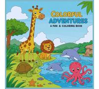 Animal Coloring Book for Kids: Cute Safari and Ocean Friends: A Fun and Educational Coloring Adventure with Jungle, Farm, and Ocean Animals - Perfect for Kids Ages 3-9