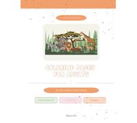 Animal Coloring Pages for Adults: 30 Beginner Friendly Pages - Wildlife Portraits, Ocean Animals and Botanical Animal Designs