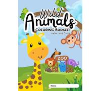 Animal Coloring & Tracing Book for Kids: Learn to Draw, Trace, and Color Fun Animals: Early Learning Activity Book with Tracing Guidelines, Cute ... Practice for Preschool & Kindergarten