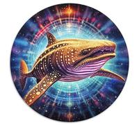 Animal Colourful Whale JigsawPuzzle 1000 Pieces for Adults Cardboard Puzzles Family Interactive Game, Craft Gift with Colorful Artwork (67.5x67.5cm)