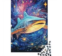 Animal Colourful Whale Puzzle for Adults And Teenagers 1000 Pieces Puzzle for Adults Sustainable Puzzle Games 1000pcs (38x26cm)