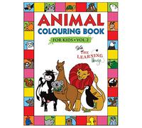 Animal Colouring Book for Kids with The Learning Bugs Vol.2: Fun Children's Colouring Book for Toddlers & Kids Ages 3-8 with 50 Pages to Colour & Learn the Animals & Fun Facts About Them