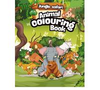 Animal Colouring Book: Jungle safari