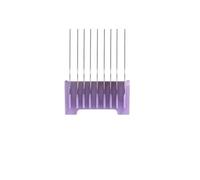 Animal Comb Set, Compatible With WAHL, Arco, Bravura, Chromado | 8-color metal pet grooming guide combs for dog cat horse clipper(19mm------A5-8)