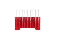 Animal Comb Set, Compatible With WAHL, Arco, Bravura, Chromado | 8-color metal pet grooming guide combs for dog cat horse clipper(3mm------A5-8)