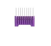 Animal Comb Set, Compatible With WAHL, Arco, Bravura, Chromado | 8-color metal pet grooming guide combs for dog cat horse clipper(6mm------A5-8)