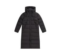 Animal Comfort Cloud Womens Coat - Padded Water-resistant Jacket with Thermal Tested -30°C & Detachable Hood - Autumn Winter, Outdoors & Walking Jet Black Women's Size 20