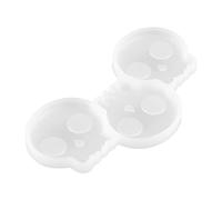 Animal Cookie Cutters Maple Leaf Fruit Dinosaur Drop Glue DIY Chocolate Coral Cheese Lollipop Silicone (H, One Size)