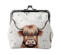 Animal Cow Print Versatile Coin Purse Exquisite Mini Wallet Cute Change Pouch for Any Occasion