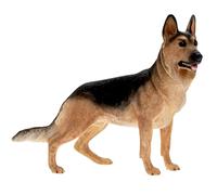 Animal Crackers Black & Tan German Shepherd Dog figurine from the Dog Studies range, gift boxed dog lover collectible. Length 19cm.