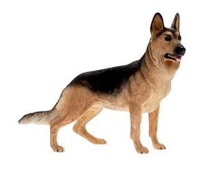Animal Crackers Black & Tan German Shepherd Dog figurine from the Dog Studies range, gift boxed dog lover collectible. Length 19cm.
