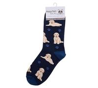 Animal Crackers Ladies Socks (Goldendoodle)