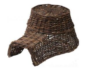Animal Crackers Large 50Cm Wicker Hedgehog House, Breeding Or Hibernation Shelter