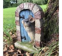 Animal Crackers Mouse Doors (Blue, Red, Pink) (Blue)