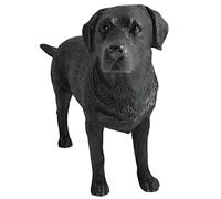 Animal Crackers Realistic standing Black Labrador Dog figurine from the Dog Studies range, in coloured gift box, great dog lover collectible gift