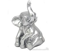 Animal Crackers Sitting Elephant Figurine From The 'silver Art' Range By Lesser & Pavey