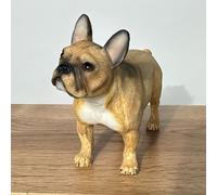 Animal Crackers Tan French Bulldog Figurine By Leonardo, Gift Boxed Animal Crackers Multicolor