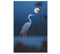 Animal Crane Jigsaw Puzzles for Kids 1000 Pieces 3d Wooden Puzzle Decompression Game for Adults Women Girl Educational Game Toys 78×53cm