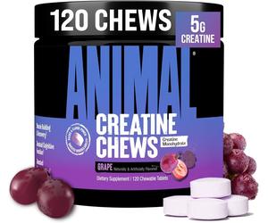 Animal Creatine Chews Grape - 120 Tabs