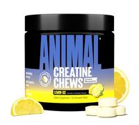 ANIMAL Creatine Performance Chew Tabs Lemon Ice - Chewable Tablets with 5 g Creatine Monohydrate per Serving & Sea Salt for Enhanced Effectiveness - 120 Tablets