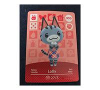 Animal Crossing Amiibo Cards ~333 Lolly