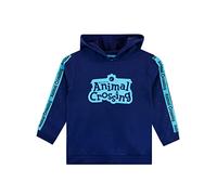 Animal Crossing Boys Hoodie Gaming Kids Hooded Sweatshirt Blue 9-10 Years