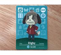 Animal Crossing Happy Home Designer Amiibo Card Digby 009/100