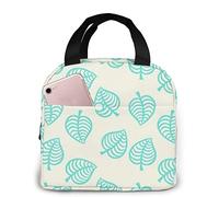 Animal Crossing Leaves Leak Proof and Reusable refrigerated Lunch Bag Convenient and Durable"8.5 X 8" X 5"