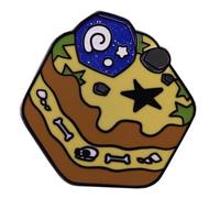 Animal Crossing New Horizons Fossil Stone Logo 1.25" Enamel Pin Badge