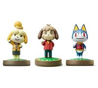 Animal Crossing Switch 3-Pack Set [Digby/Rover/Isabelle Winter] ( Series) for Nintendo Lite - WiiU - 3DS - (Bulk Packaging)