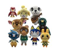 Animal Crossing Tom Nook KK Plush Toy Raccoon Soft Stuffed Doll Anime Kid Gift