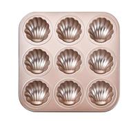Animal Cupcake Pan, with Non Stick Carbon Steel, 27x27x2.2cm, 9 Cup Muffin Baking Pan, Baking Tray, Cute Cartoon Design, for Home Cooking Family Bonding