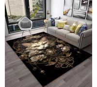 Animal Cute Cat 3D Area Rug,Carpet Rug For Living Room Bedroom Sofa Doormat,Kid Game Play Non-Slip Floor Mat 200 X 300 Cm - Polyester Soft Touch Easy Clean With Rubber Backing -4W0V6S2E8M8Y5