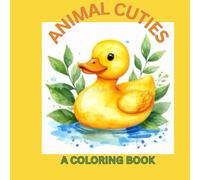 animal cuties: a coloring book
