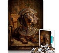 Animal Dachshund 1000 Piece Jigsaw Puzzles for Adults Gifts,Challenging To Complete But Fun And Humorous Unique Home Decor And Gifts (50x75cm)