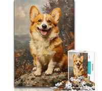 Animal Dachshund Puzzles for Adults 1000 Pieces,Stress Reliever Staycation Kill Time with Matching Poster And Trivia Sheet (38x26cm)