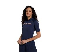 Animal Daisy Womens Logo Rash Vest - UPF 50+, Chlorine & Saltwater Resistant - Best for Beach, Swimming, Pool, Diving, Water Sports Navy Women's Size 10